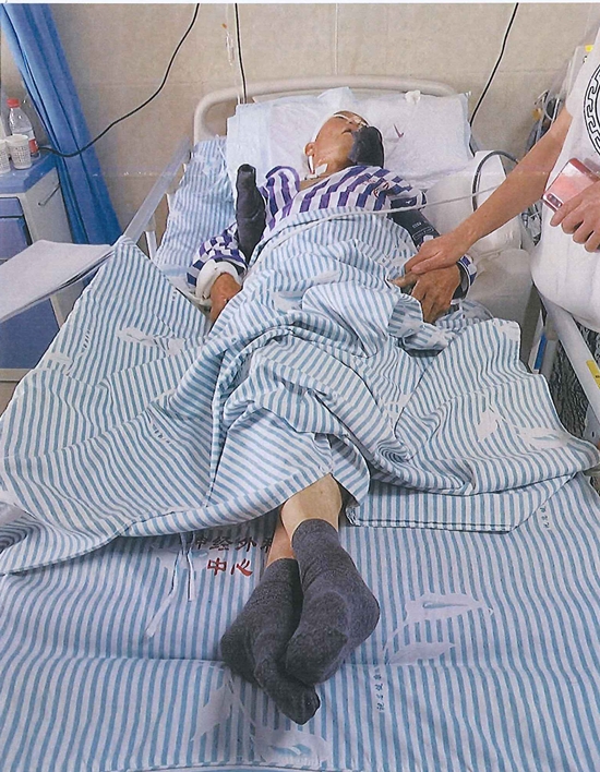 李公元因意外车祸突发脑出血急需救助