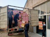 中国天主教“一会一团”携手各界支援黑龙江，首批物资已经抵达哈尔滨