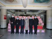 黑龙江省两家医院收到“一会一团”捐赠的抗疫物资