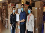 北京市丰台区红十字会收到 “一会一团”捐赠的抗疫物资